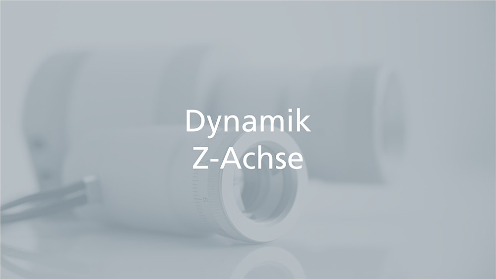 Dynamik Z-Achse